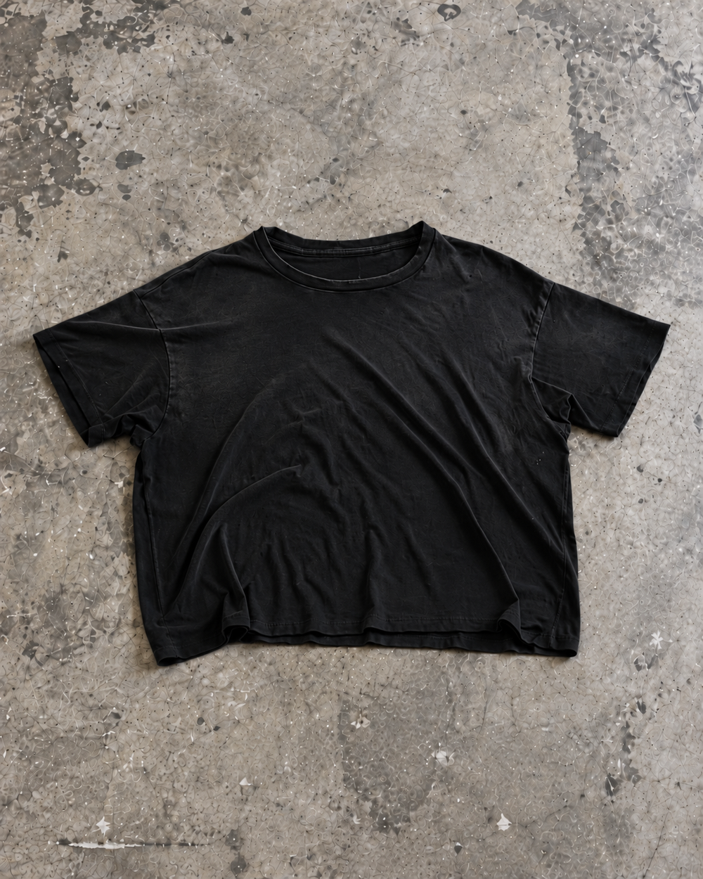 California Tee — Washed Black