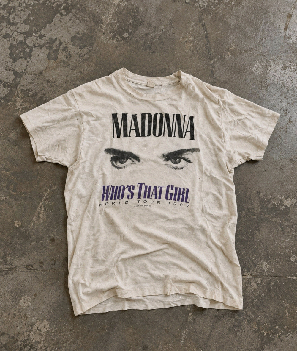 Vintage Madonna Who's That Girl World Tour 1987 Tee
