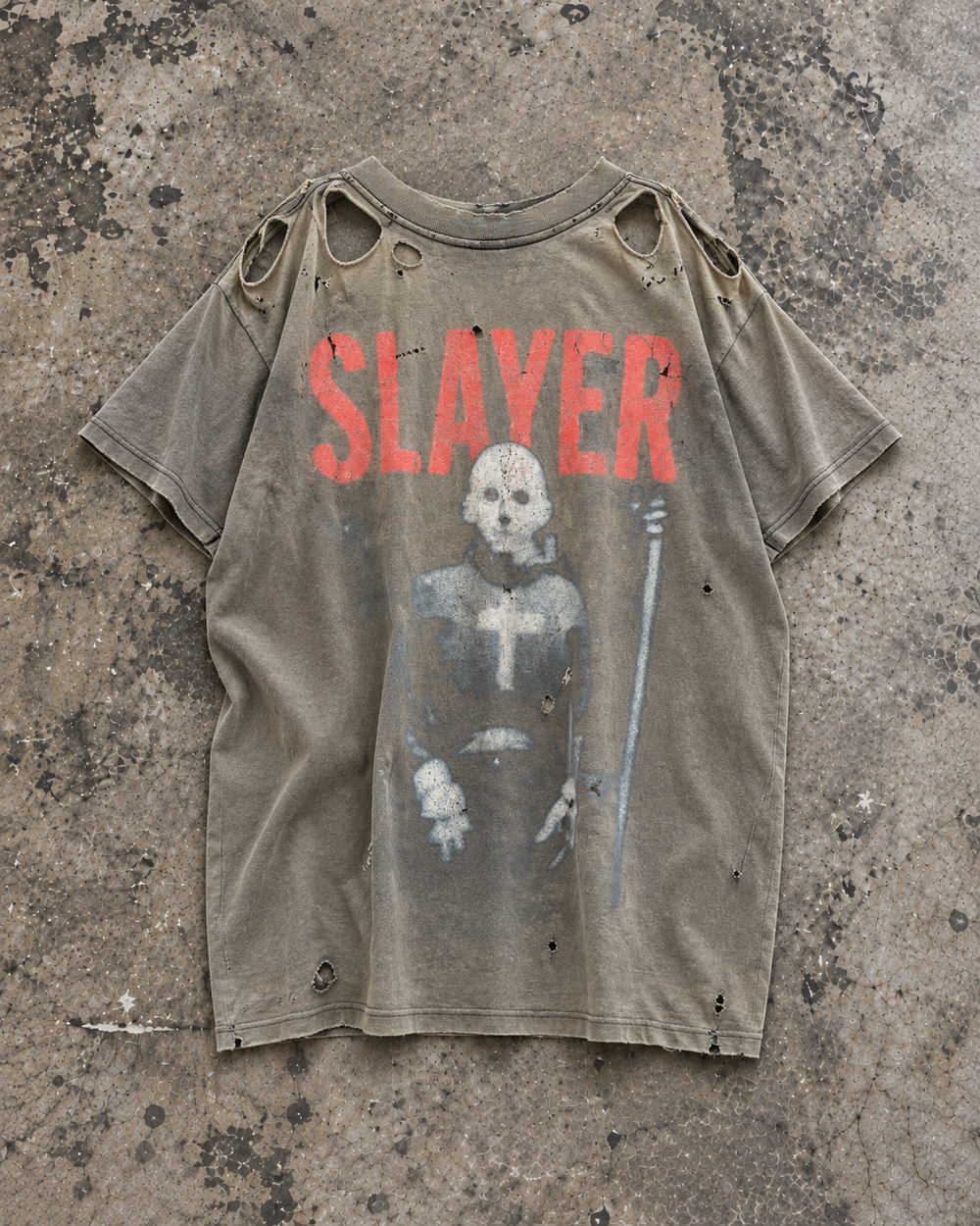 Vintage Slayer Diabolus in Musica World Tour 1998–99 Tee